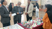 بازدید دکتر سعید پورعلی از نمایشگاه «سازه و هنرهای دانشجویی» جهاددانشگاهی لرستان + عکس