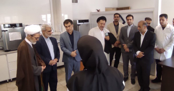 بازدید نماینده مردم لرستان در خبرگان رهبری از جهاددانشگاهی استان + عکس
